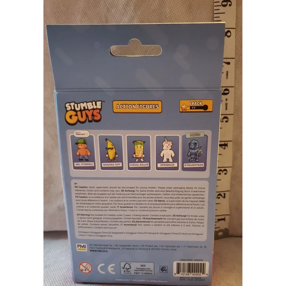 Stumble Guys BANANA GUY 4.5” Action Figure In Window Box 2024 NIB NEW